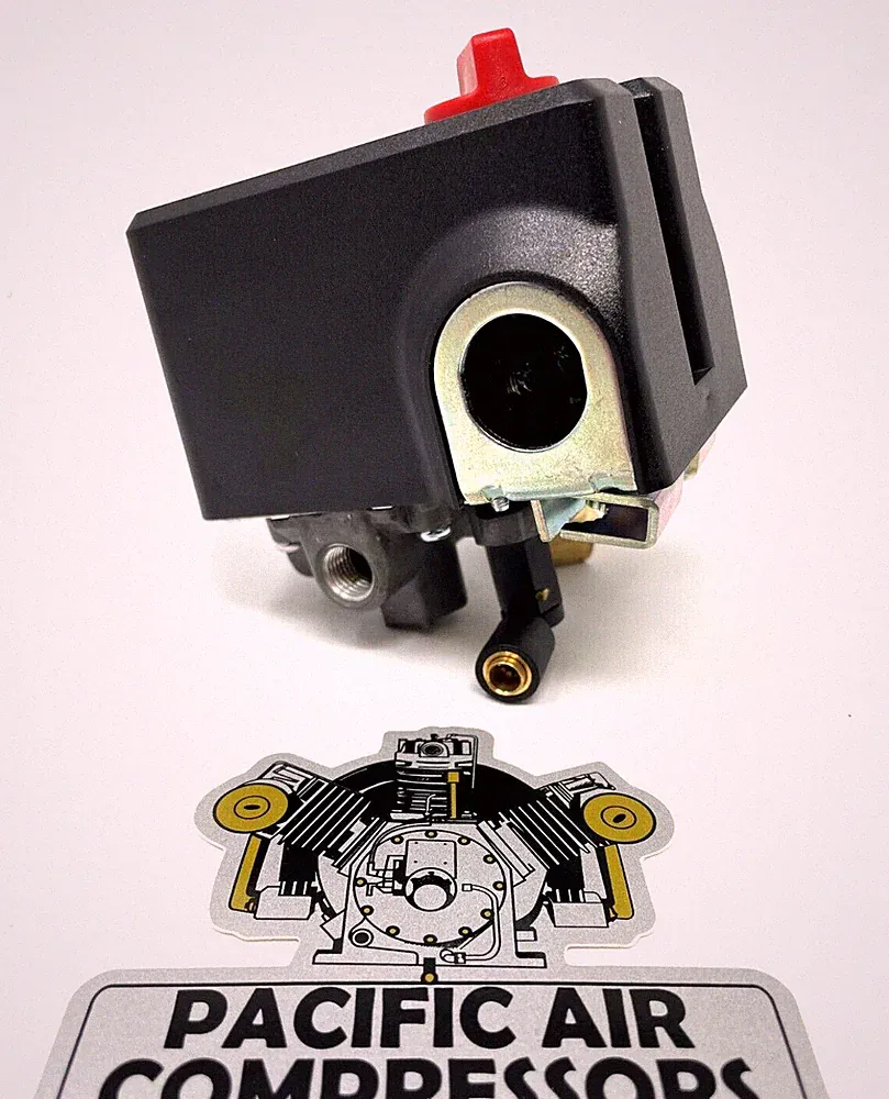 5Hp Air Compressor Pressure Switch 25 Amp 140 Psi On-175 Psi Off 1/4'' 4 Port