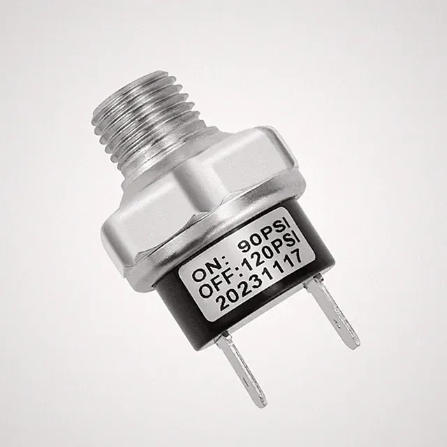 Air Pressure Switch 90-120 PSI Air Compressor Pressure Switch 1/4-18 NPT Mal...