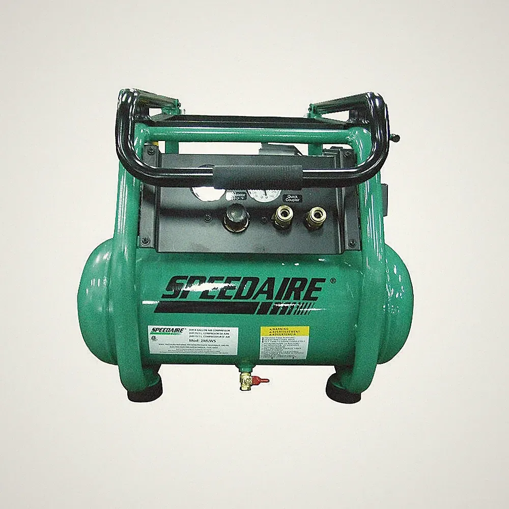 SPEEDAIRE 2MLW5 Portable Air Compressor,4 gal,Hot Dog 2MLW5