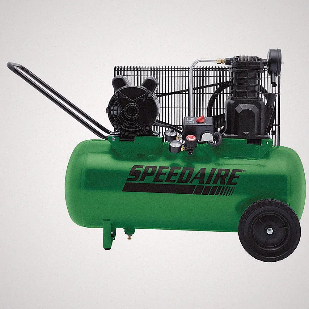 SPEEDAIRE 52YM09 Portable Air Compressor,15gal,Horizontal 52YM09