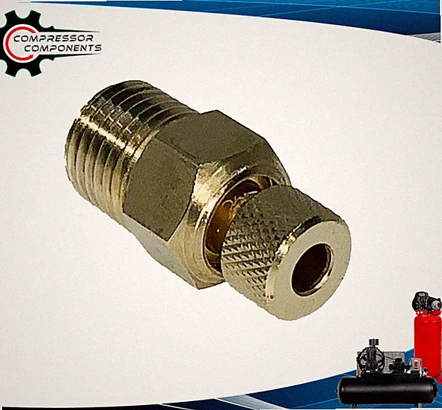SpeedAire D1401 Air Compressor Tank Petcock Drain Valve 1/4" MNPT